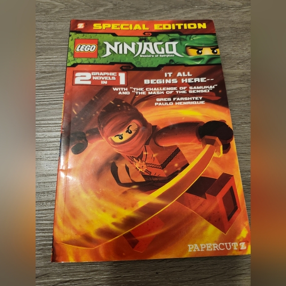 Ninjago "It All Begins Here" Book - Picture 1 of 4